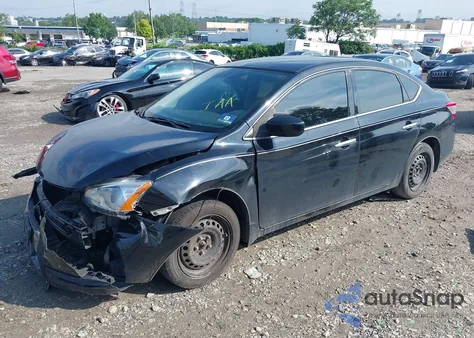2015 Nissan Sentra S from USA, damaged, VIN 3N1AB7AP2FY274983